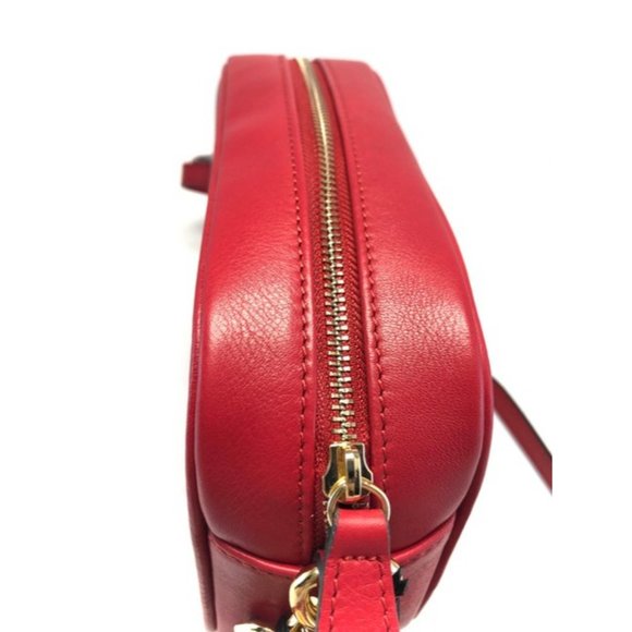 Mario Valentino Mia Red Leather Cross Body Bag - Picture 7 of 15